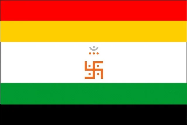 jain flag colors meaning