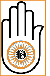 jain hand symbol